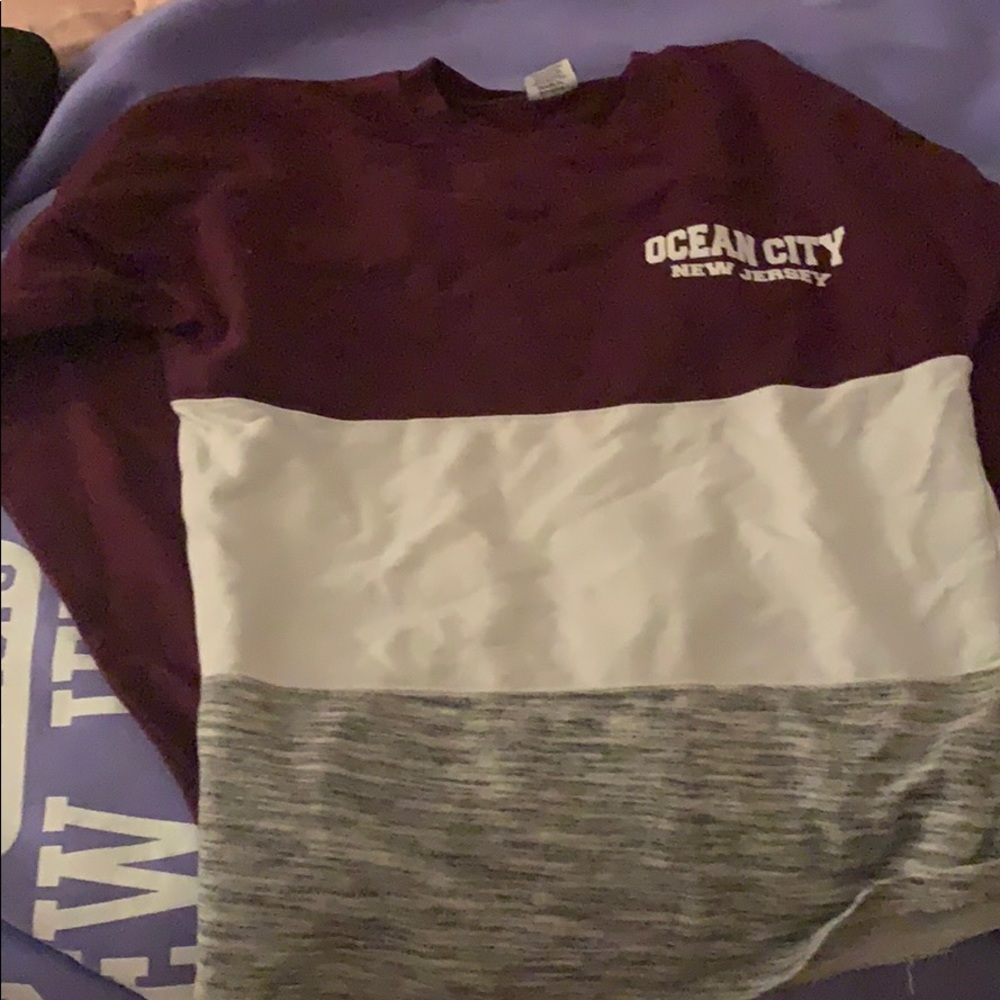 long sleeve OC NJ tshirt